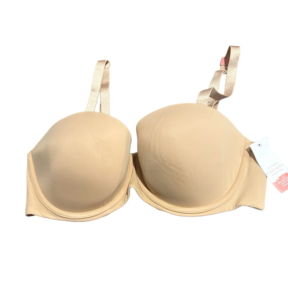 Cacique Lightly Lined Strapless Bra 36DD